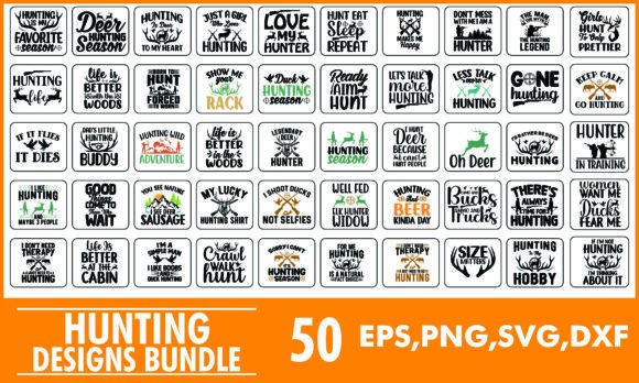 A Craftsperson's Take on a Hunting SVG Bundle for Graphics & T-Shirt Designs