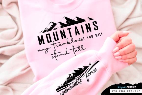 A Handcrafter's Review of the Mountains May Tremble Sleeve SVG Design