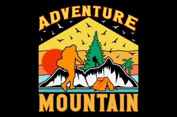 A Retro Mountain Design Through a Designer's Eye