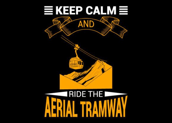 Aerial Tramways T-Shirt Design 10: Perfect for Local Branding