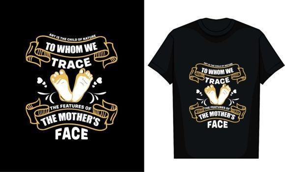 Art is the Child of Nature: A Perfect Graphic for T-Shirt Designs