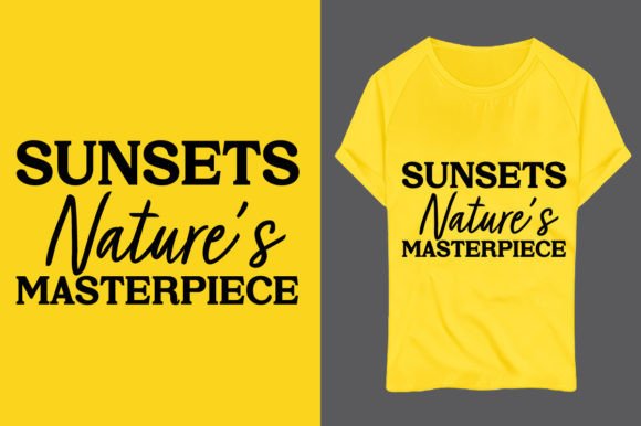 Capturing Nature's Beauty: About Sunsets SVG for T-Shirt Designs