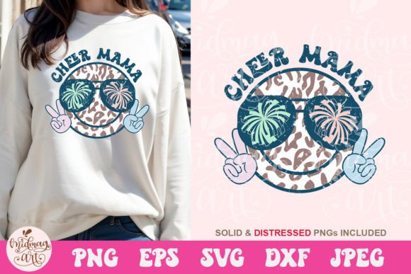 Cheer Mama: A Graphic Asset for Winning Brand Presentation