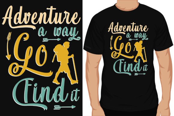 Evaluating a Hiking Typography Graphic for T‑Shirt Designs & Client Projects