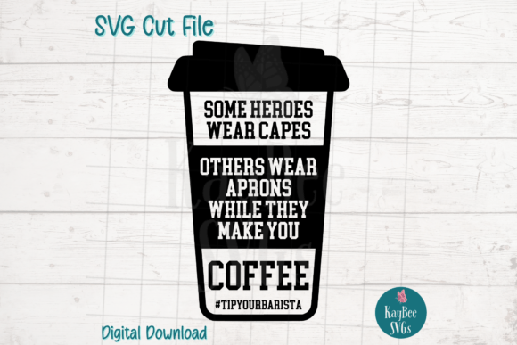 How the Hero Barista Coffee Graphics Elevates T-Shirt Designs