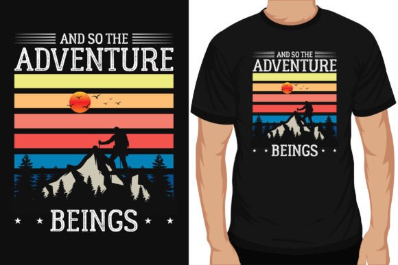 Mountain Hiking Adventures: A Graphic T-Shirt Design Review