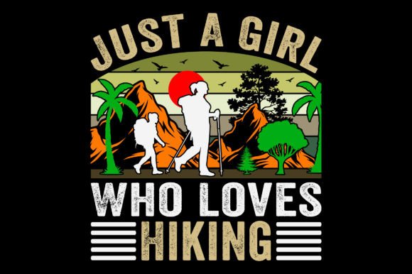 Why This Retro Hiking T-Shirt Design Is a Valuable Graphic Asset